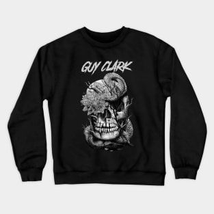 GUY CLARK BAND MERCHANDISE Crewneck Sweatshirt